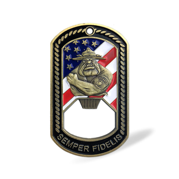 United States Marine Corps Semper Fidelis Bottle Opener