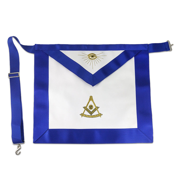 Masonic Blue Lodge Past Master Apron