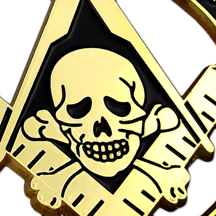 Hiram Abiff Auto Car Emblem