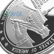 1776 US The Declaration of Independence Challenge Coin