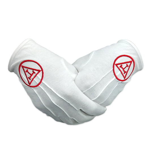 Masonic Royal Arch White Gloves
