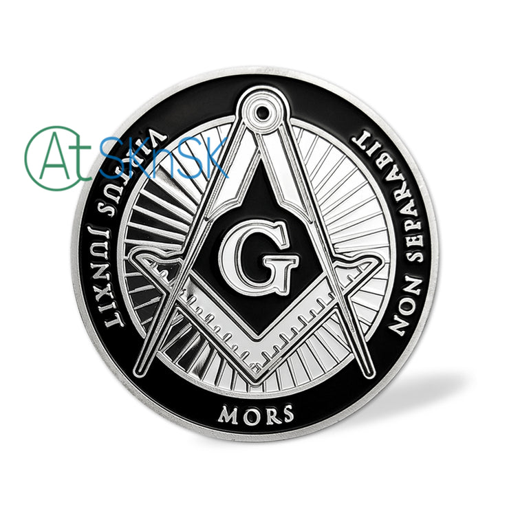 All-Seeing Eye Of Freemasonry's Challenge Coin