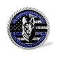 US Working Dog’s Oath The Thin Blue Line Challenge Coin
