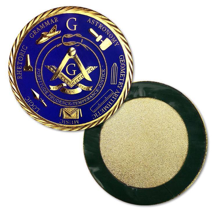 Masonic Brotherhood Auto Car Emblem