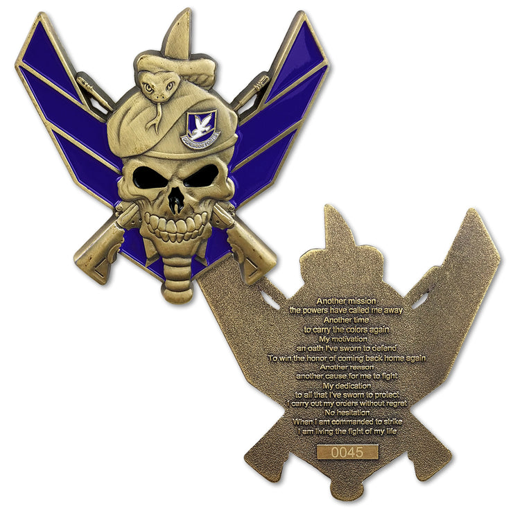 United States Air Force Security Defensor Fortis Challenge Coin