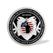 Veteran Oath Soldiers Military Challenge Coin-AtSKnSK
