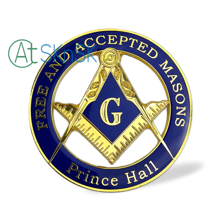 Prince Hall Free and Accepted Masons Car Emblem