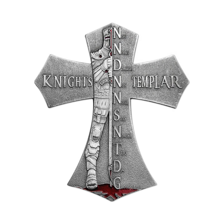 Deus Vult Knights Templar Challenge Coin