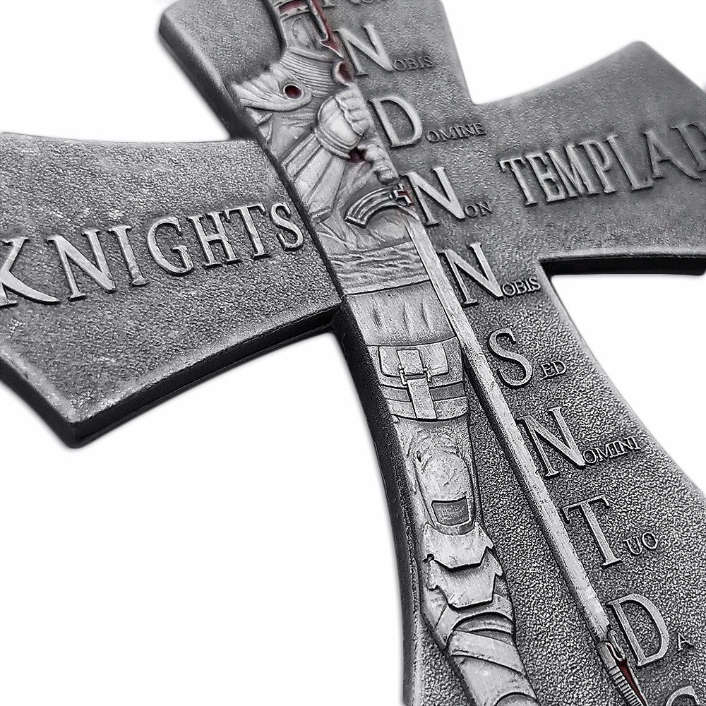 Deus Vult Knights Templar Challenge Coin