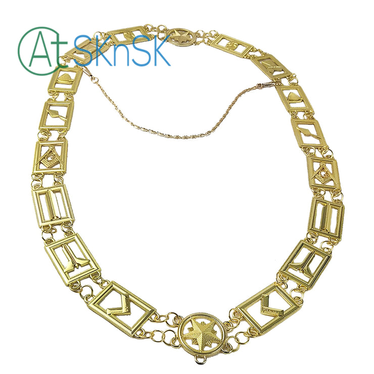 Masonic Grand Lodge Craft Working Tools Chain Collar