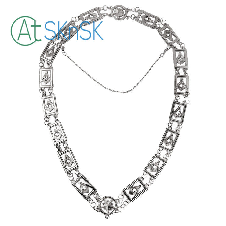 Masonic Blue Lodge Master Mason Chain Collar
