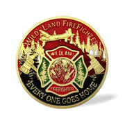 US Wild Land Firefighter Brotherhood Challenge Coin