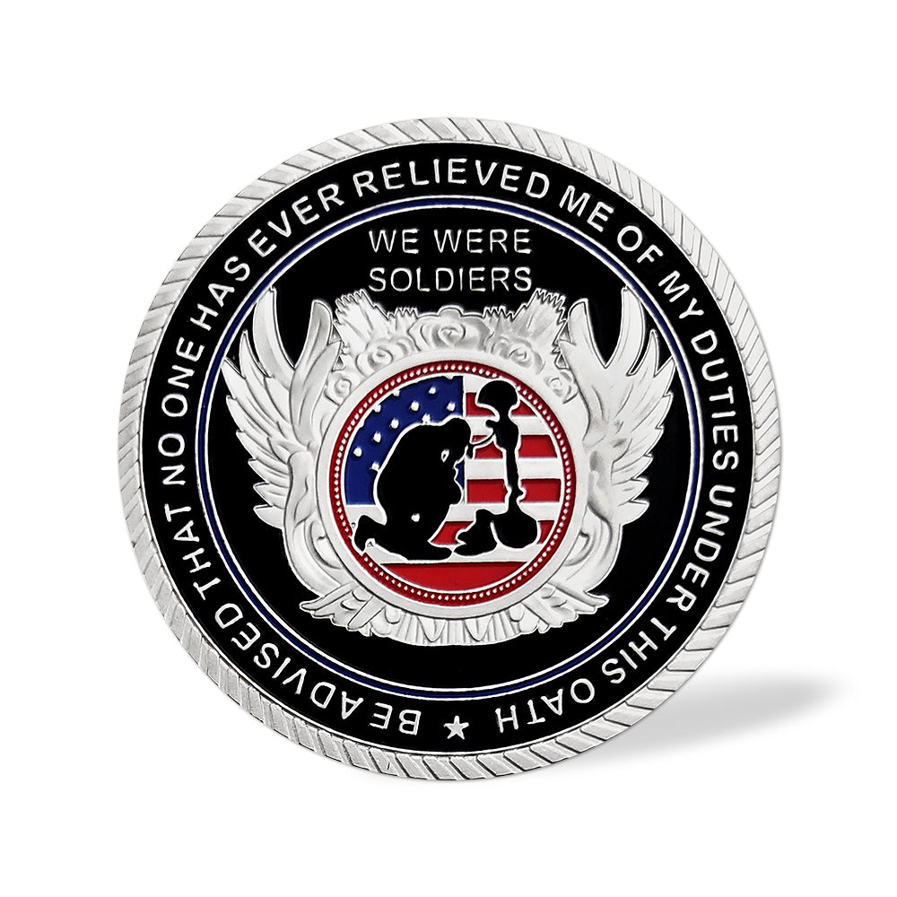 Veteran Oath Soldiers Military Challenge Coin-AtSKnSK