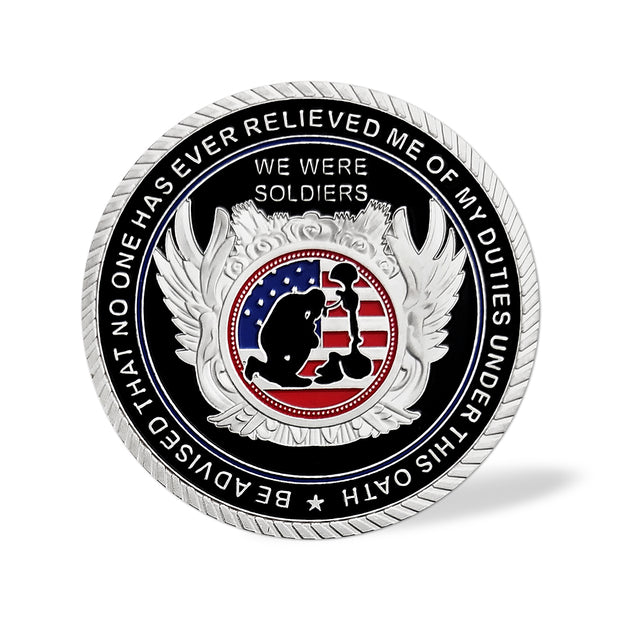 Veteran Oath Soldiers Military Challenge Coin-AtSKnSK