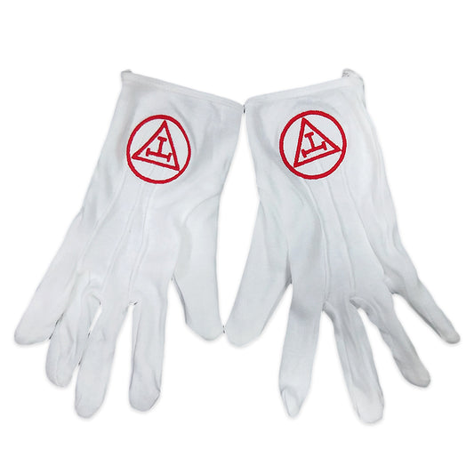 Masonic Royal Arch White Gloves