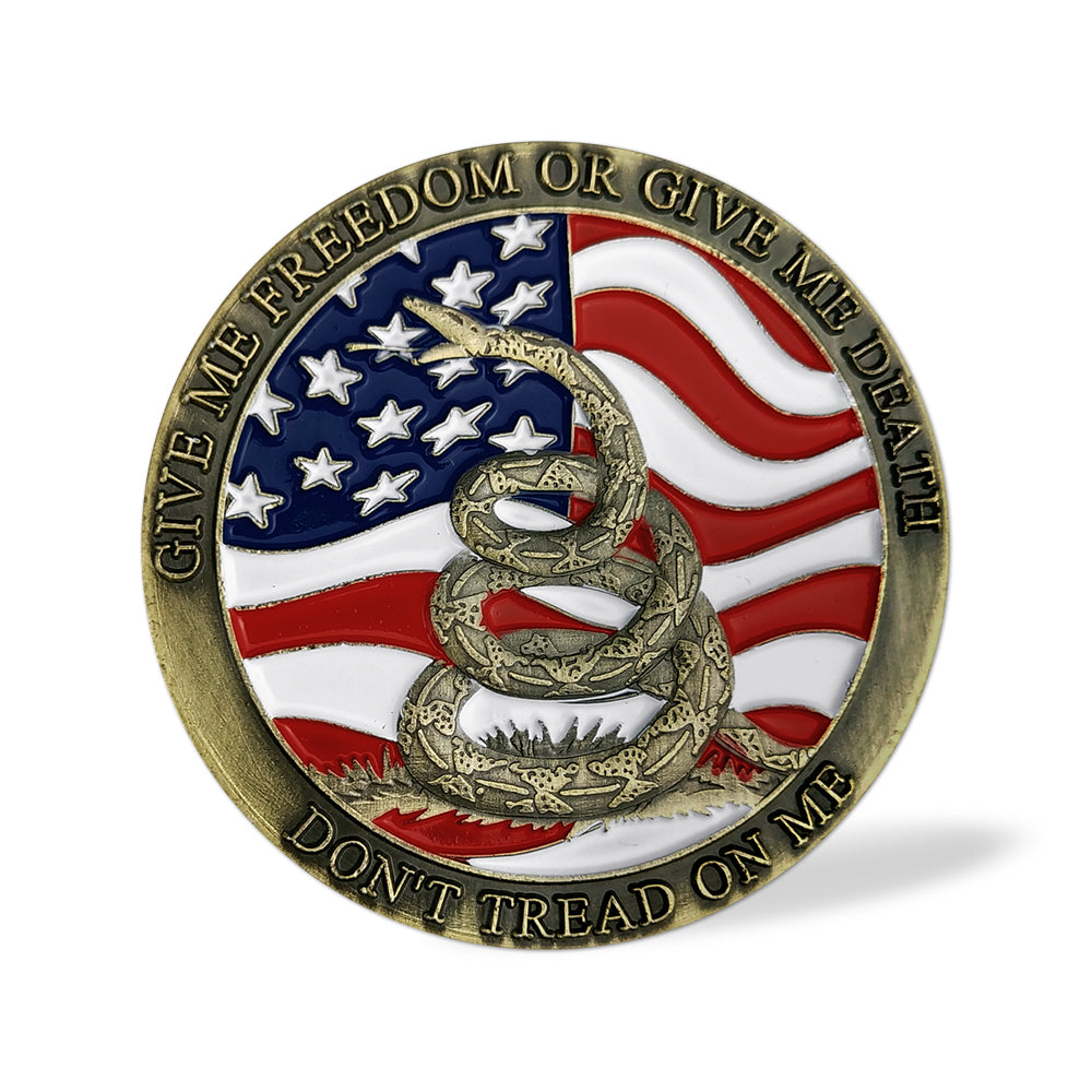 1776 American Kenndy Liberty Bell Challenge Coin