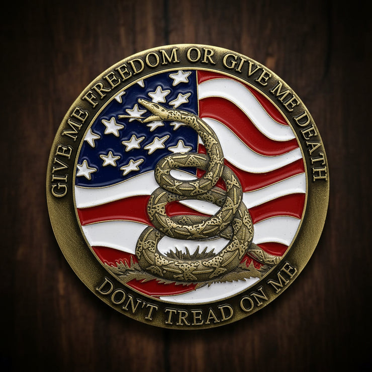 1776 American Kenndy Liberty Bell Challenge Coin