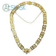 Masonic Grand Lodge Master Mason Chain Collar