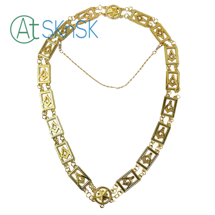 Masonic Grand Lodge Master Mason Chain Collar