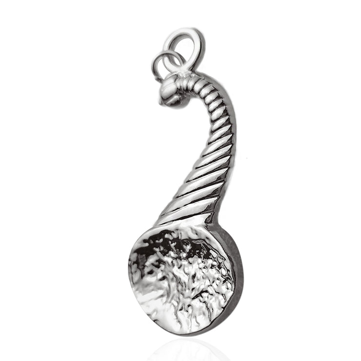 Masonic the Right Harvest Basket Sliver Jewel Pendant