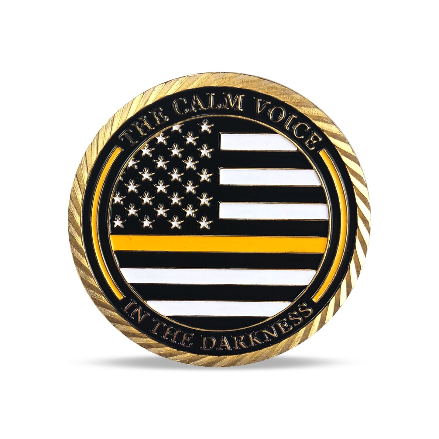 911 Dispatcher A Thin Yellow Line Challenge Coin
