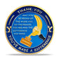 Encouragement Challenge Coin-Employee Appreciation Gifts Inspirational Thank You Coin for Students and Cowokers-Light Bulb