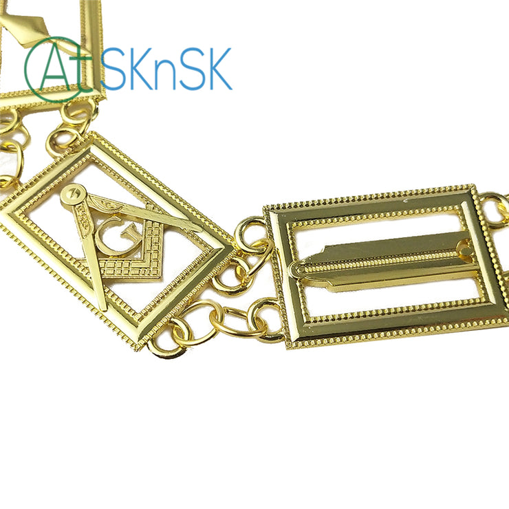 Masonic Grand Lodge Craft Working Tools Chain Collar