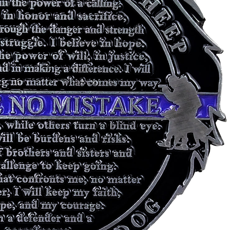 Police Challenge Coin Thin Blue Line Military Gift I Am The Sheepdog Commemorative Gift