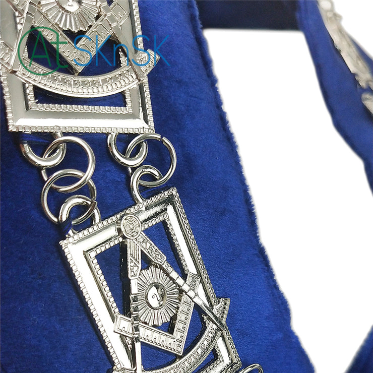 Masonic Blue Lodge Past Master Chain Collar