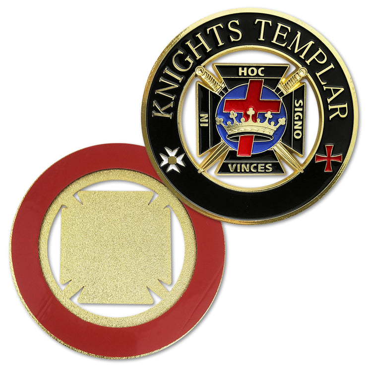 Knights Templar Masonic Auto Emblem