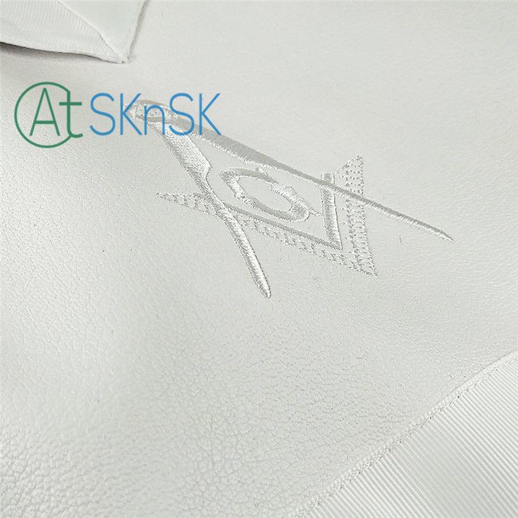 Masonic Blue Lodge Master Regalia Mason White Apron