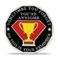 Encouragement Challenge Coin-employee Appreciation Gifts Inspirational Thank You Coin for Students and Cowokers-Star of the Month