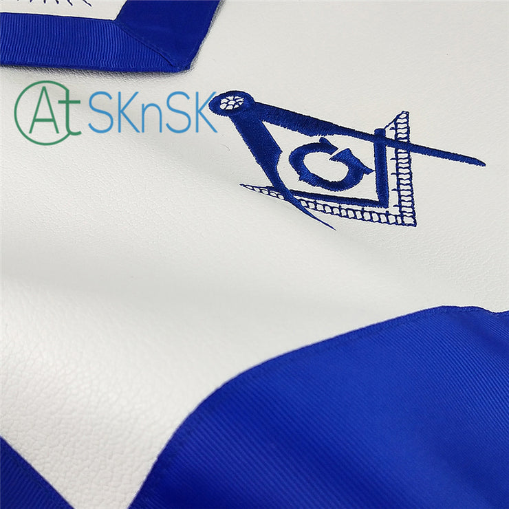 Masonic Blue Lodge Master Mason Apron