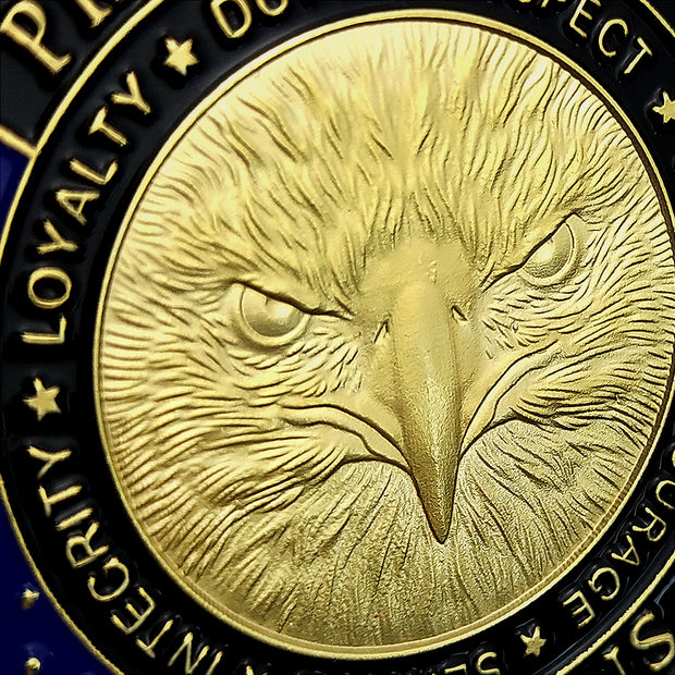 US Military Veterans Thank You for Your Service Army Appreciation Challenge Coin
