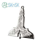 Masonic Senior Warden Silver Jewel Pendant the Level
