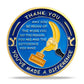 Encouragement Challenge Coin-Employee Appreciation Gifts Inspirational Thank You Coin for Students and Cowokers-Skills Teacher