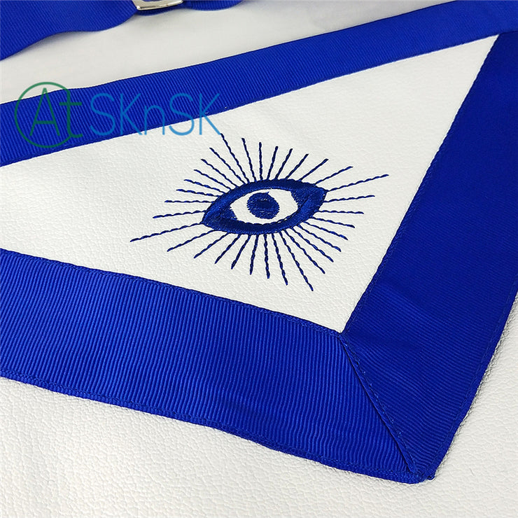 Masonic Blue Lodge Master Mason Apron