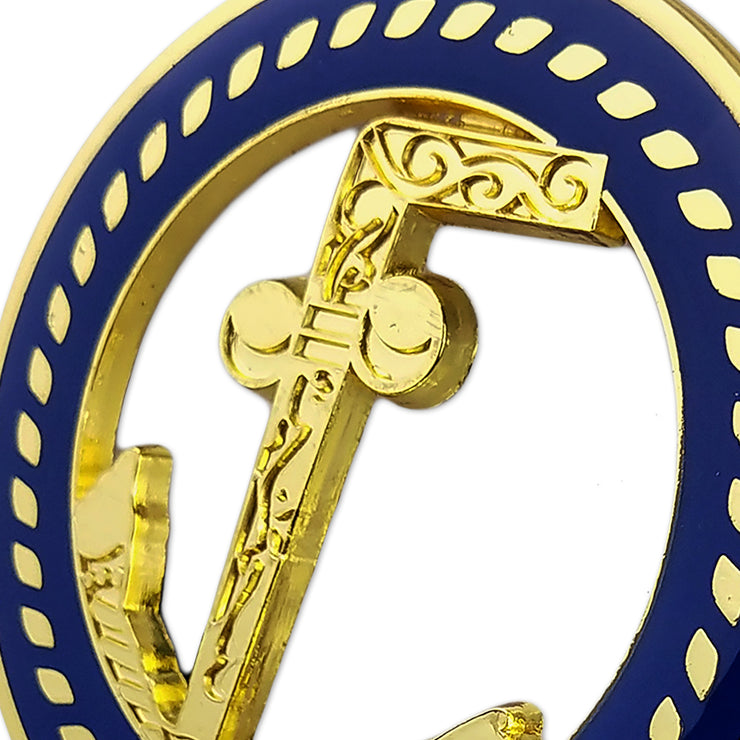 Masonic Round Auto Car Emblem