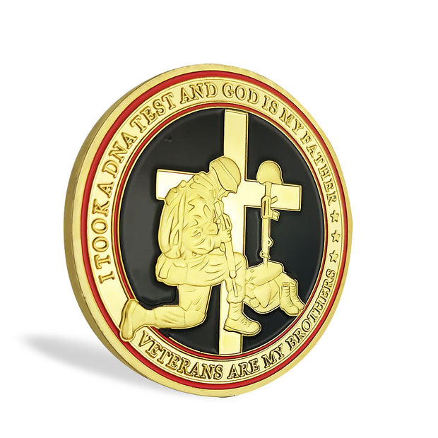 United States Veteran Creed Challenge Coin