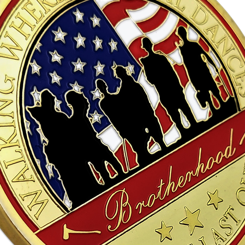 US Wild Land Firefighter Brotherhood Challenge Coin