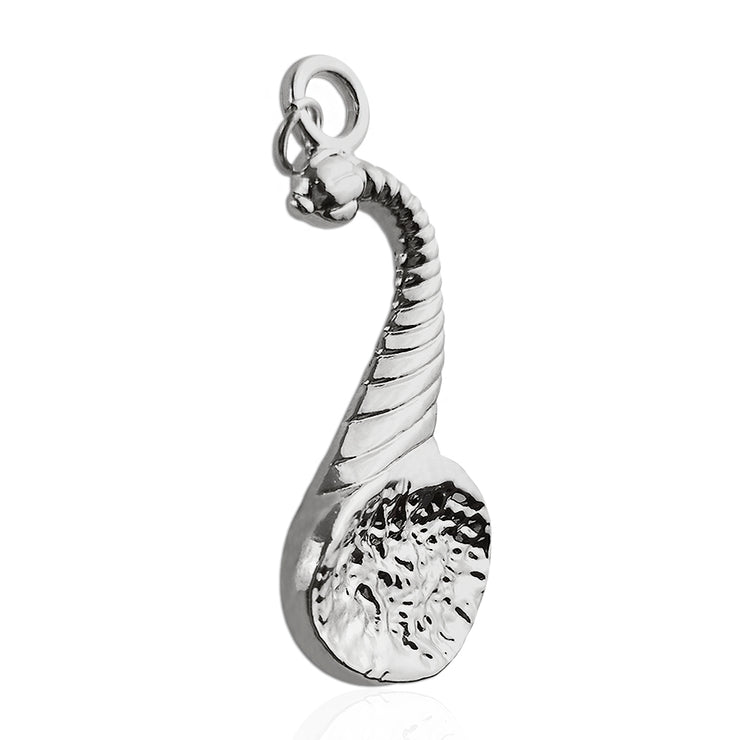 Masonic the Right Harvest Basket Sliver Jewel Pendant