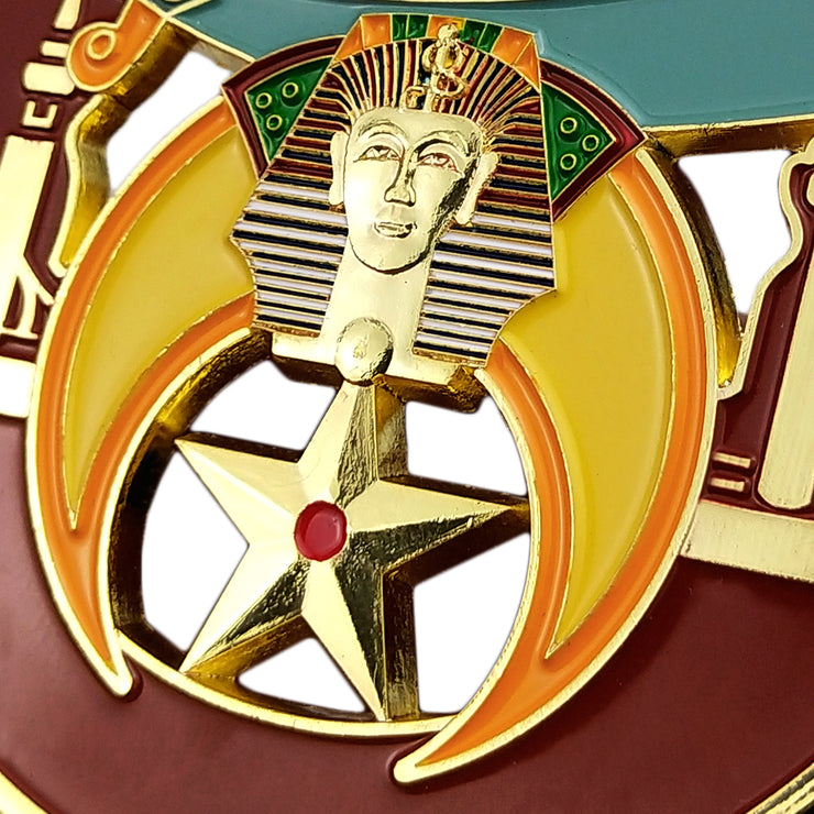 Shriners Masons Auto Car Emblem