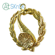 Masonic Senior Stewards Gold Jewel Pendant the Left Harvest Basket