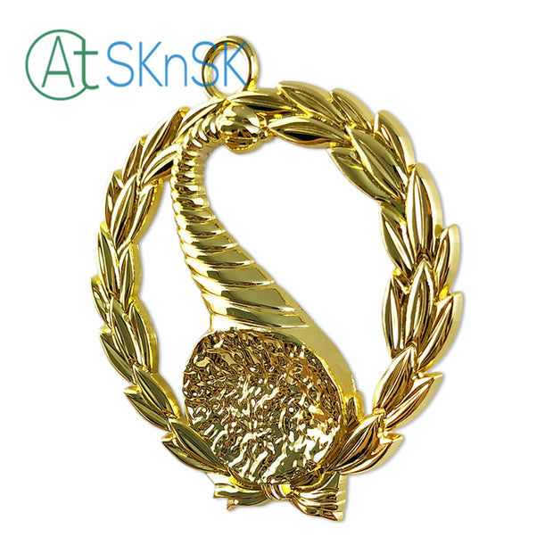 Masonic Senior Stewards Gold Jewel Pendant the Left Harvest Basket
