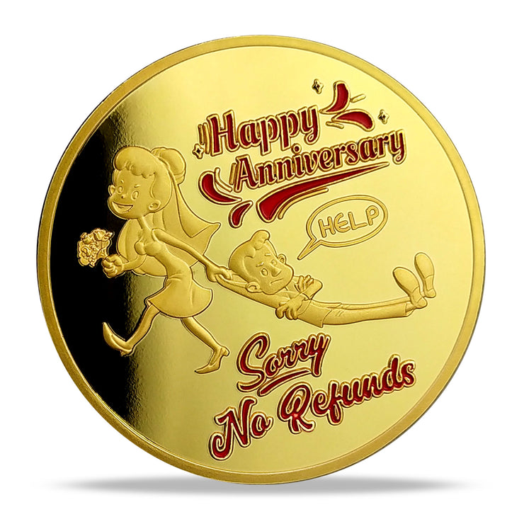 Two Golden Rules to Happy Marriage Coin
