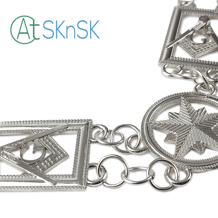 Masonic Blue Lodge Master Mason Chain Collar