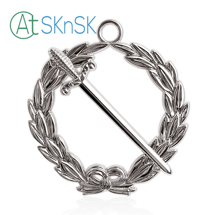 Masonic Tyler Sliver Jewel Pendant the Long Sword