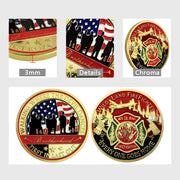 US Wild Land Firefighter Brotherhood Challenge Coin