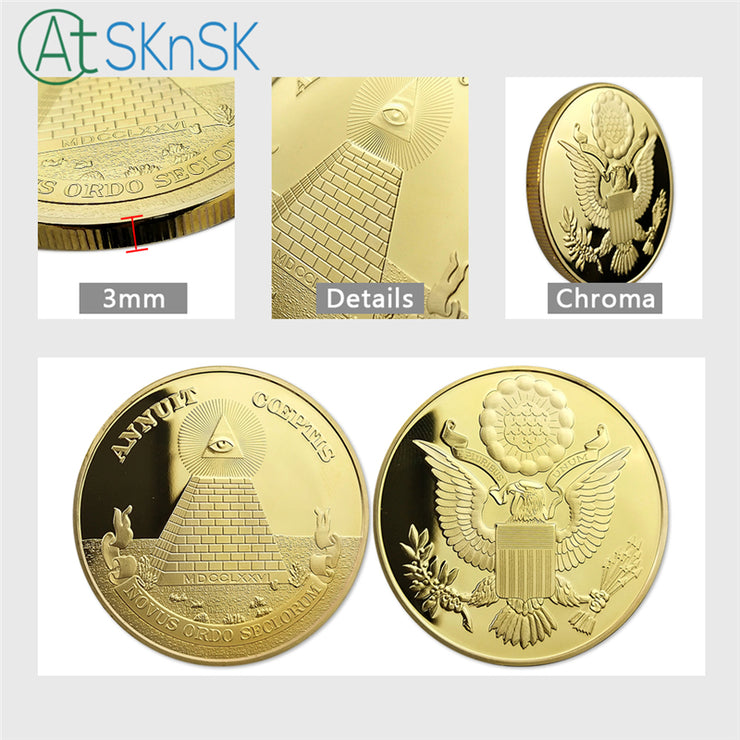 The Great Seal Of The United States Challenge Coin