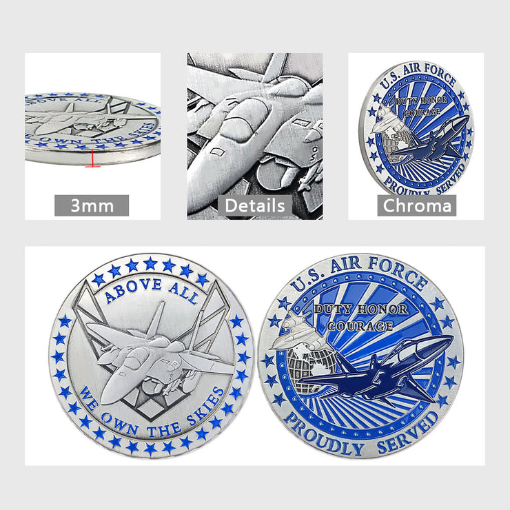 Us Air Force Earth Challenge Coin